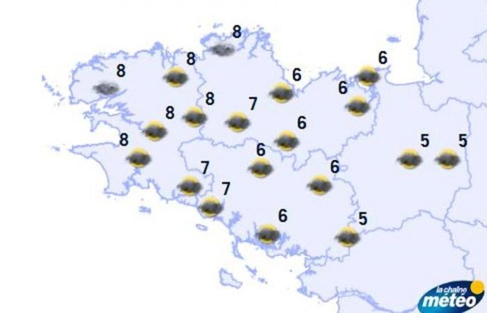 Weather in Brittany: what is the weather for this Friday, December 27?