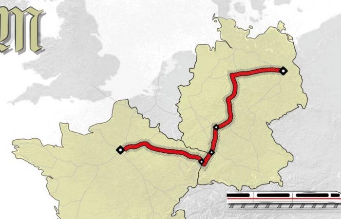 The new Paris-Berlin TGV line