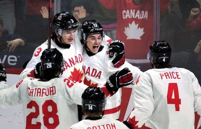 A curtain-raiser victory for Junior Team Canada