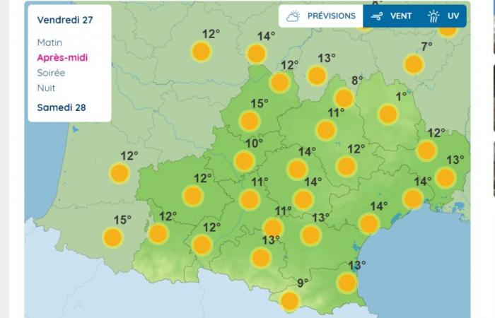 Weather report. The sun is still present in Toulouse and Occitanie, but watch out for the fog in the morning