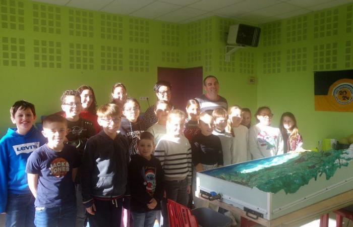 The school made aware of the risks of the Ousse and floods