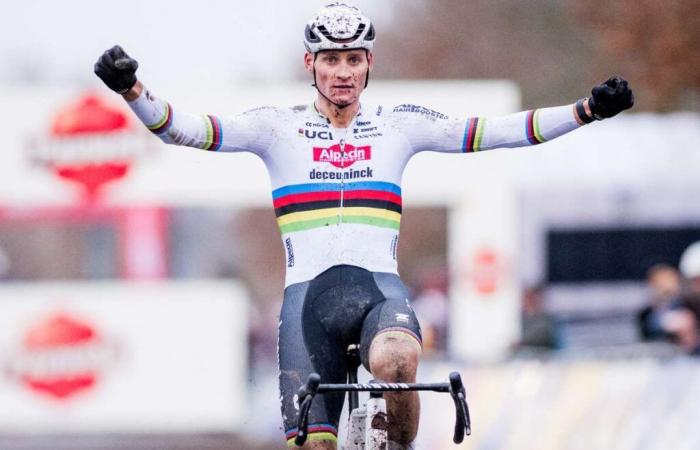 Cyclo-cross: Van der Poel intouchable à Loenhout malgré Van Aert