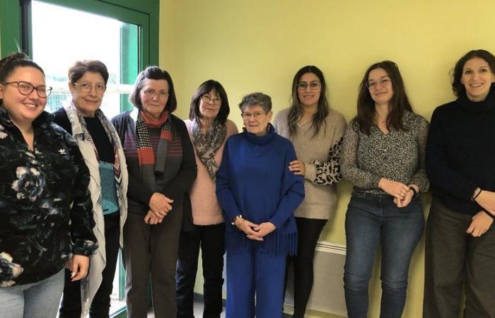 Montauban. France Alzheimer 82 trains family caregivers