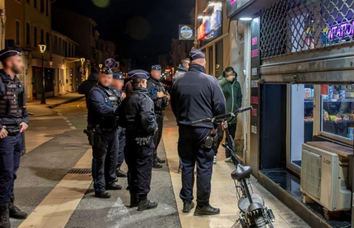 5 days after the double murder in La Seyne-sur-mer, the city and the police carry out checks on businesses at night