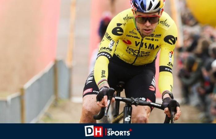 van Aert begins his cyclo-cross season after his “war injury”