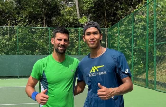 Tennis. ATP – Before Brisbane, Djokovic worked with Kasidit Samrej in Thailand