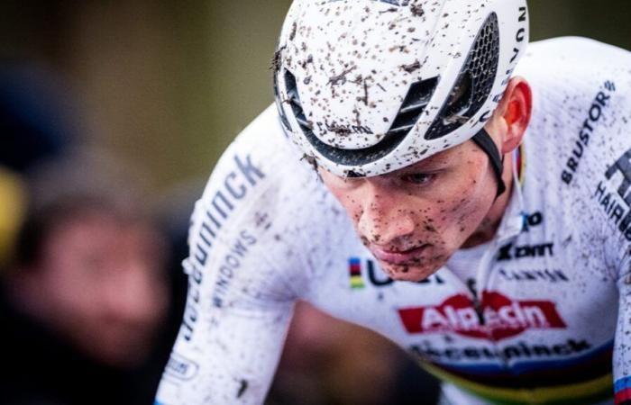 Mathieu van der Poel had a “difficult race” at Loenhout