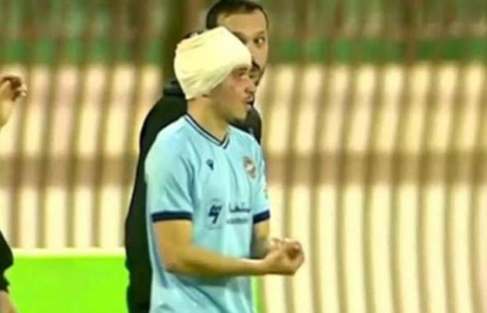 Shocking scene in Algeria: a player comes close to the worst after a stone thrown