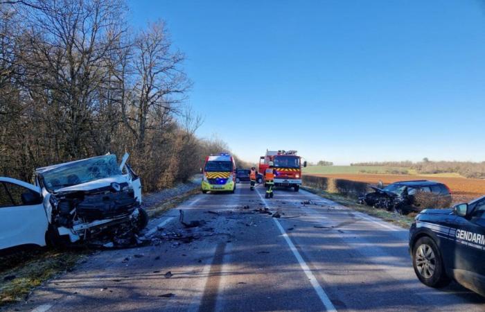 Côte-d’Or. Nine people involved in an accident including three transported to Dijon University Hospital