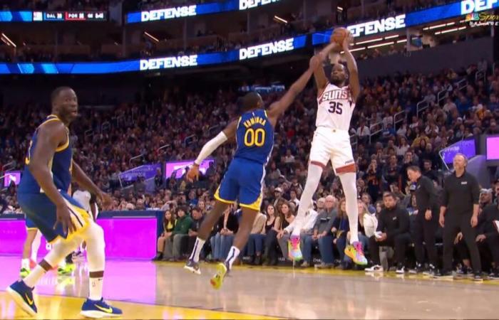 Jonathan Kuminga and the Warriors turn the Suns into money time