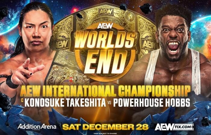 Carte AEW Worlds End 2024