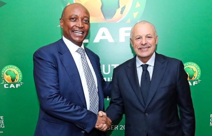 CAF President Dr Motsepe ends 2024 meeting new Member Association Presidents