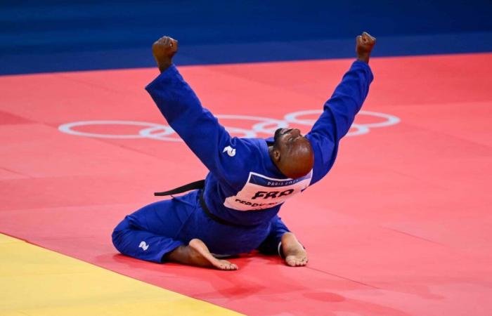 Teddy Riner, god of Olympus