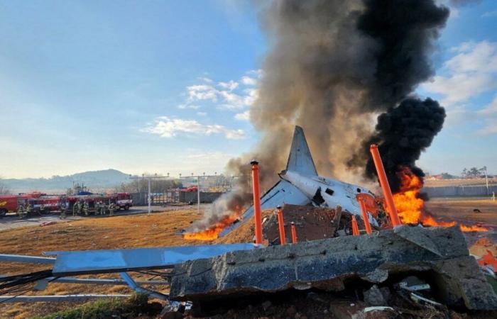 At least 85 dead and dozens missing after plane crashes at South Korea airport | World News