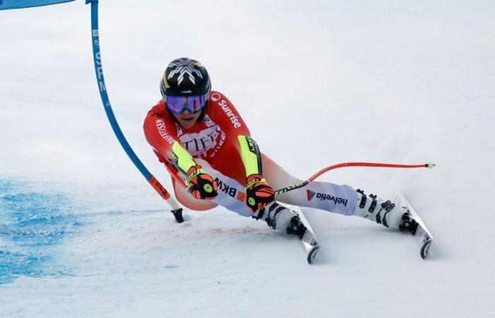 Lara Gut-Behrami in action in Semmering