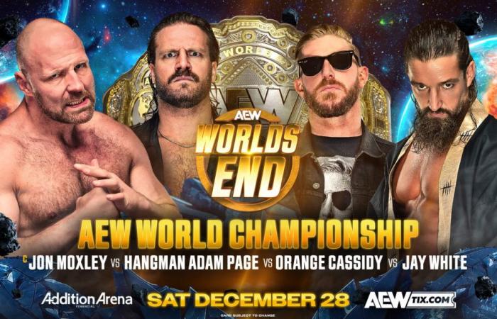 Watch the All Elite Wrestling, Worlds End 2024 PPV from 8 p.m. EST (2 a.m. UTC)! Map and recap of Rivalries as a bonus! – Info-Lutte