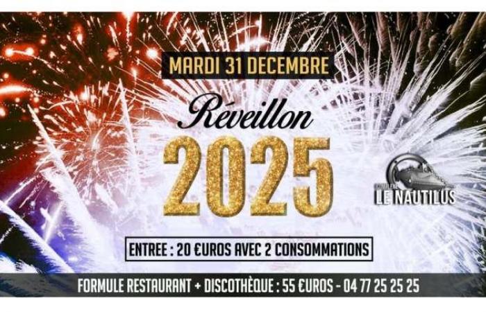 Discover the 2025 New Year’s Eve parties in Saint-Etienne.