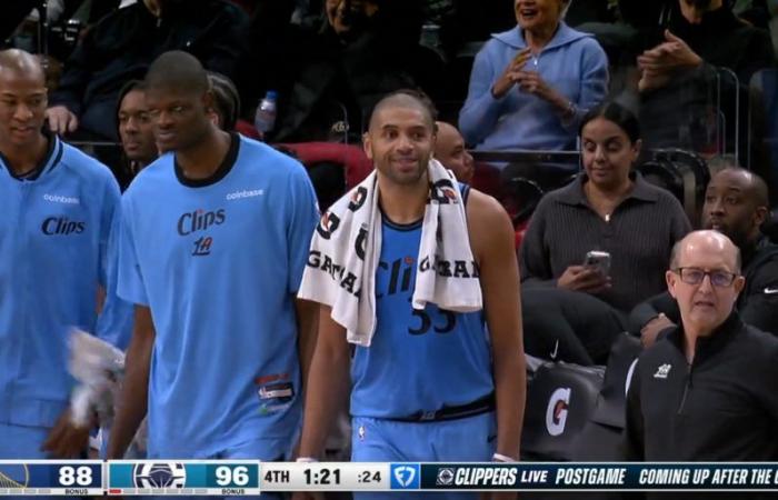 Nicolas Batum shines in Los Angeles