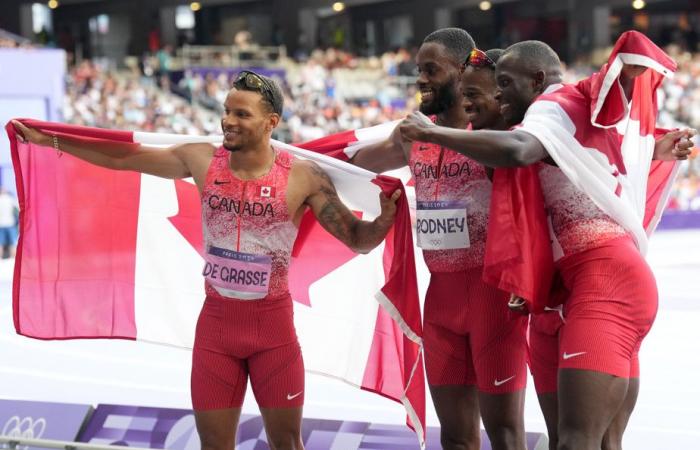 A distinction for the Canadian men’s sprint relay