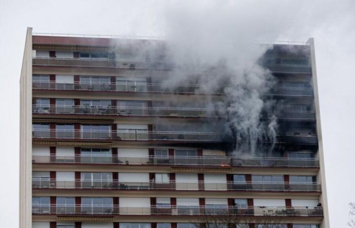 Hauts-de-Seine: 80 firefighters mobilized for a fire on the 14th floor of a building in Vanves