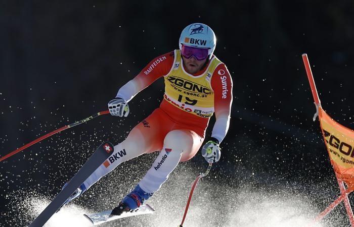 Alexis Monney makes a splash in Bormio, von Allmen 2nd