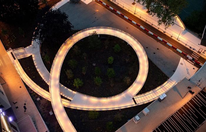 Urban and architectural lighting of the Olympic athletes’ village