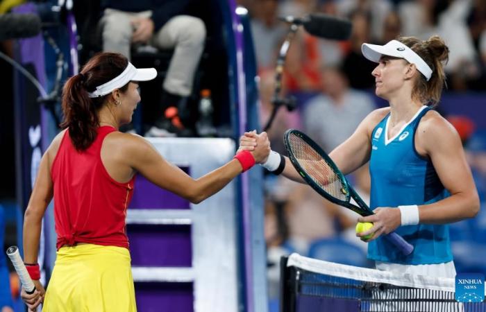 Highlights of women’s singles match at 2025 Unified Cup – Xinhua