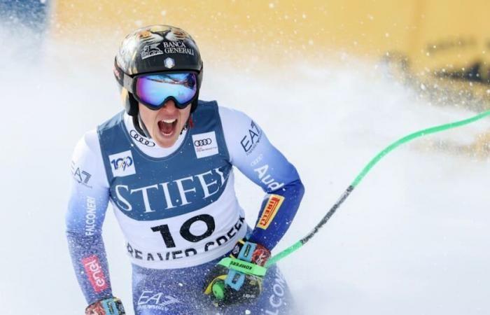 Federica Brignone returns to victory in the Semmering giant slalom