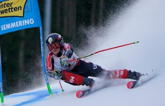 Valérie Grenier finishes fourth in Semmering