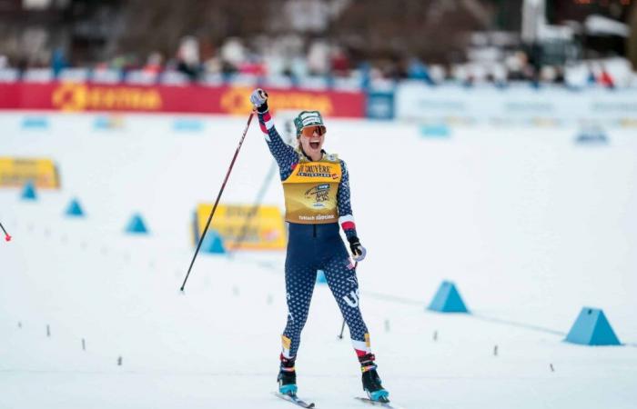 Cross-country skiing | Toblach: at the end of the suspense, Jessie Diggins wins the opening skate sprint of the Tour de Ski | Nordic Mag | No. 1 Biathlon