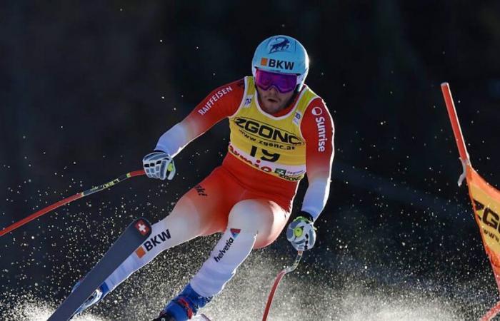 Alpine skiing: Monney ahead of Von Allmen: Switzerland on the verge of another double victory in Bormio