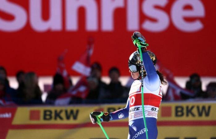 Federica Brignone wins the Semmering giant