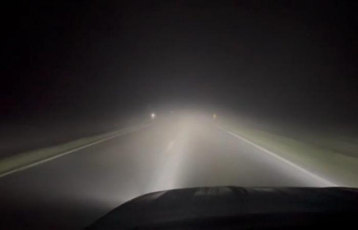 The sun is over: the whole country placed on fog alert, two provinces with slippery conditions