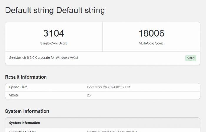 performance of models 5, 7 and 9 revealed on Geekbench