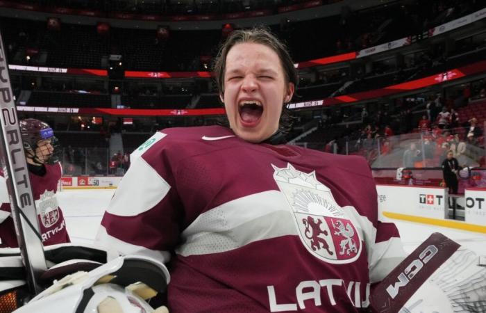 Latvia’s historic feat against Canada at the 2025 World Junior Championship