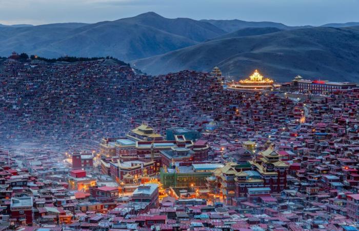 China deploys troops to enforce stringent new restrictions at biggest centre for Tibetan Buddhist study