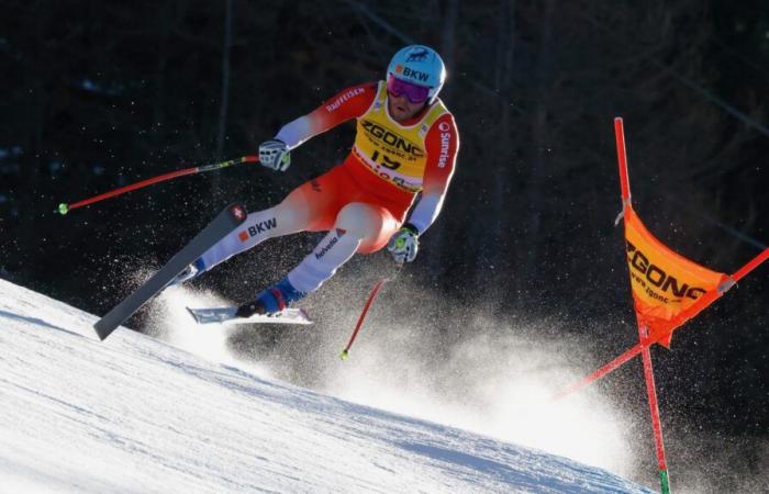 Feat of Alexis Monney and Franjo von Allmen on the Stelvio