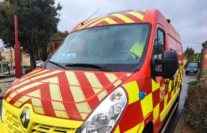 a fire destroys several sheds and affects a home