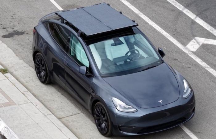 A solar roof to boost the autonomy of electric cars