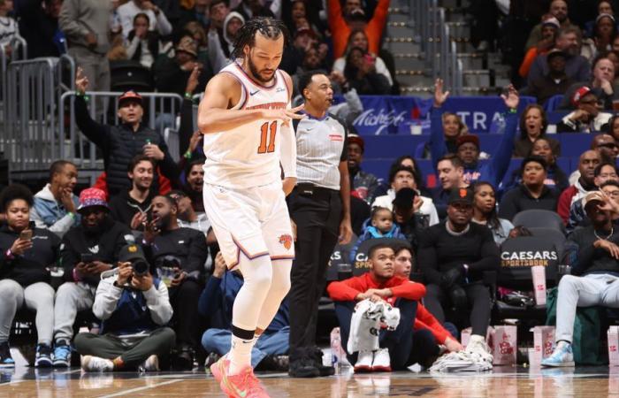 Jalen Brunson scores 55, leads Knicks to win in OT