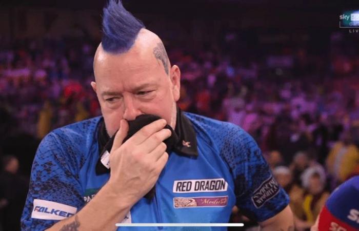 Moment double Scottish world darts champ’s live TV interview halted abruptly as he struggles to talk despite huge win