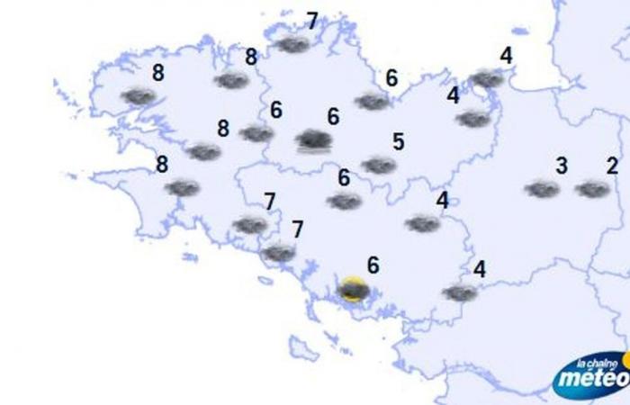 Weather in Brittany: what is the weather for this Saturday, December 28?