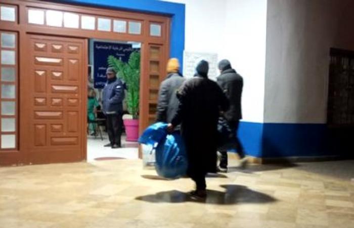 Due to the extreme cold…a campaign in Al Hoceima province to collect and shelter the homeless