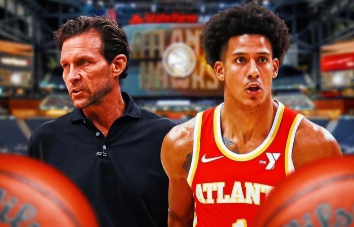 Hawks' Quin Snyder abandons main support Jalen Johnson in the middle of an impressive game