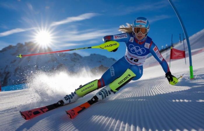 Federica Brignone Wins the First Round of the Semmering Giant