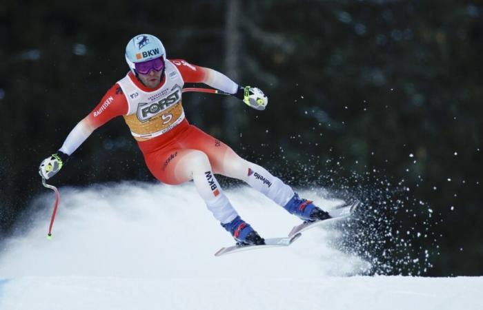 Alexis Monney brilliant in Bormio