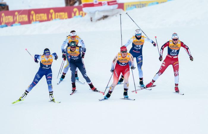 Diggins Electric in Tour de Ski Opener. Wins Freestyle Sprint – FasterSkier