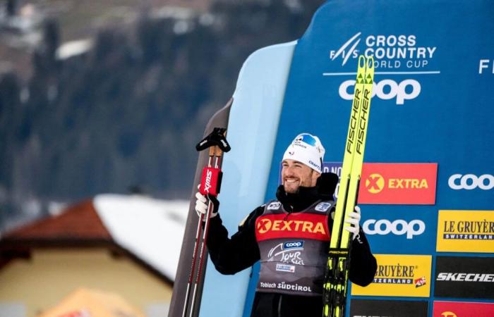 Cross-country skiing | Lucas Chanavat satisfied with his second podium of the season in Toblach : “You know that anything can happen here” | Nordic Mag | N°1 Biathlon