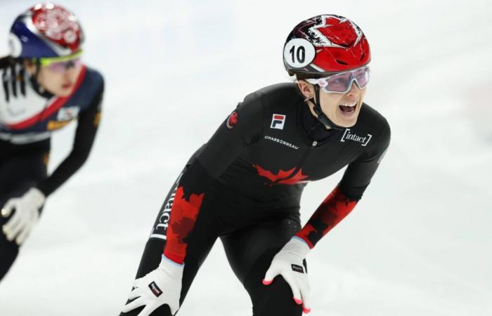 The Châteauguay Sun | Speed ​​skating: Danaé Blais wins her first solo gold medal