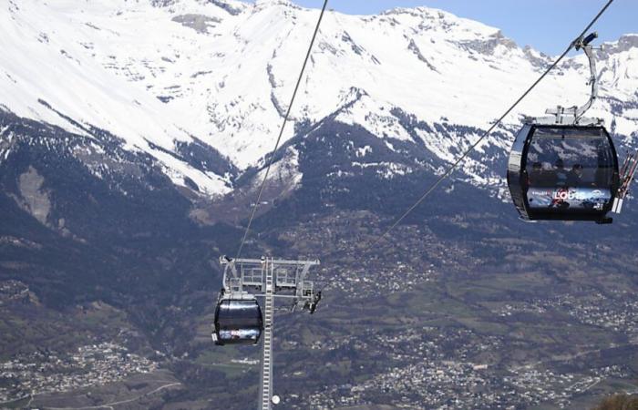 Incident on a gondola in Veysonnaz: evacuation of passengers